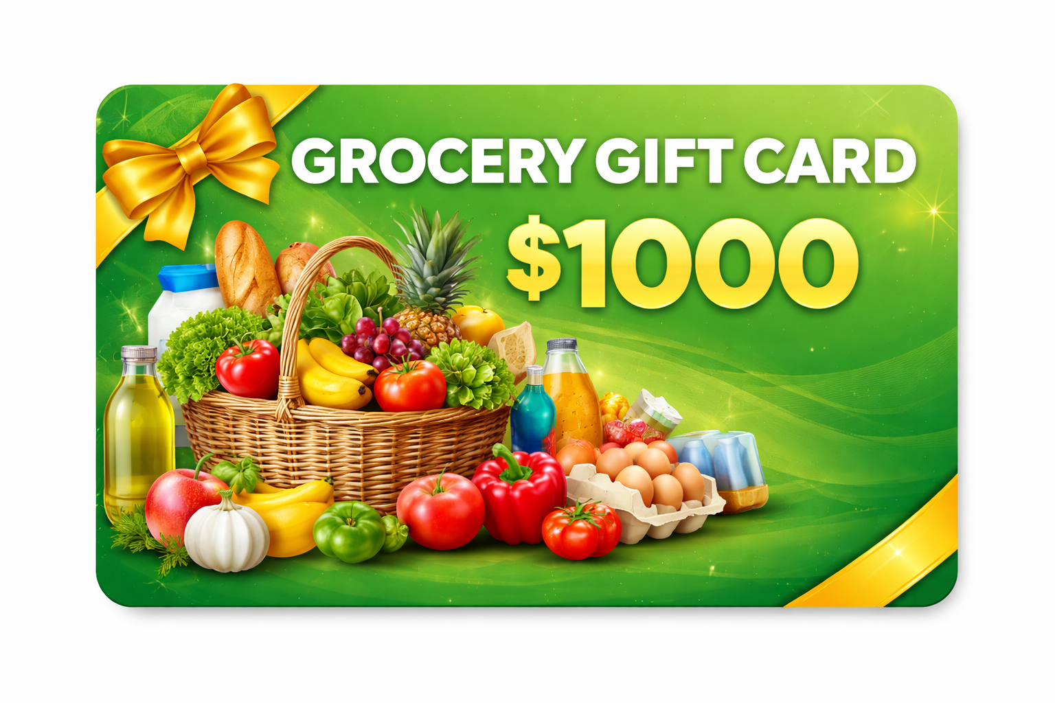 Grocey Gift Card