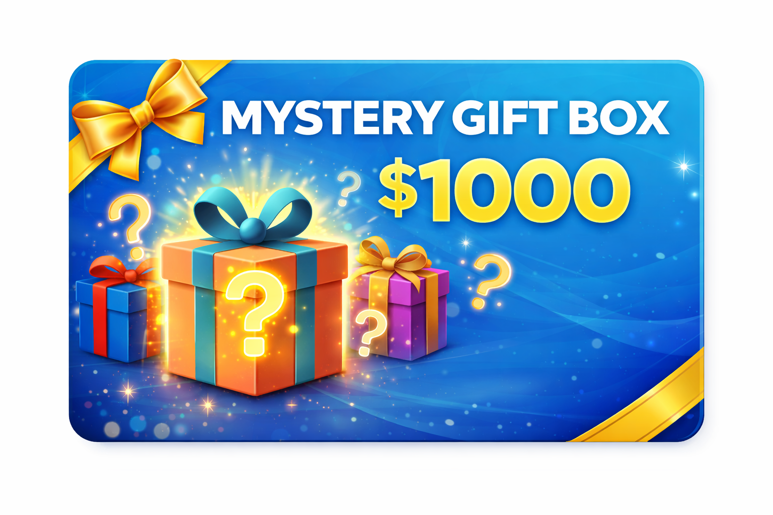 Mystery Gift Card